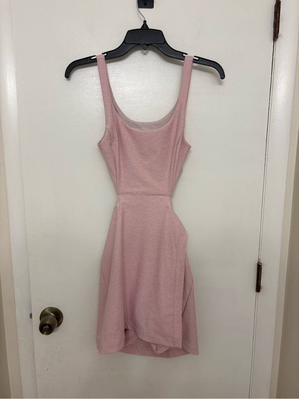 Outdoor Voices Court Exercise Dress Pinkfinch Pink Cutout Skort Sz S